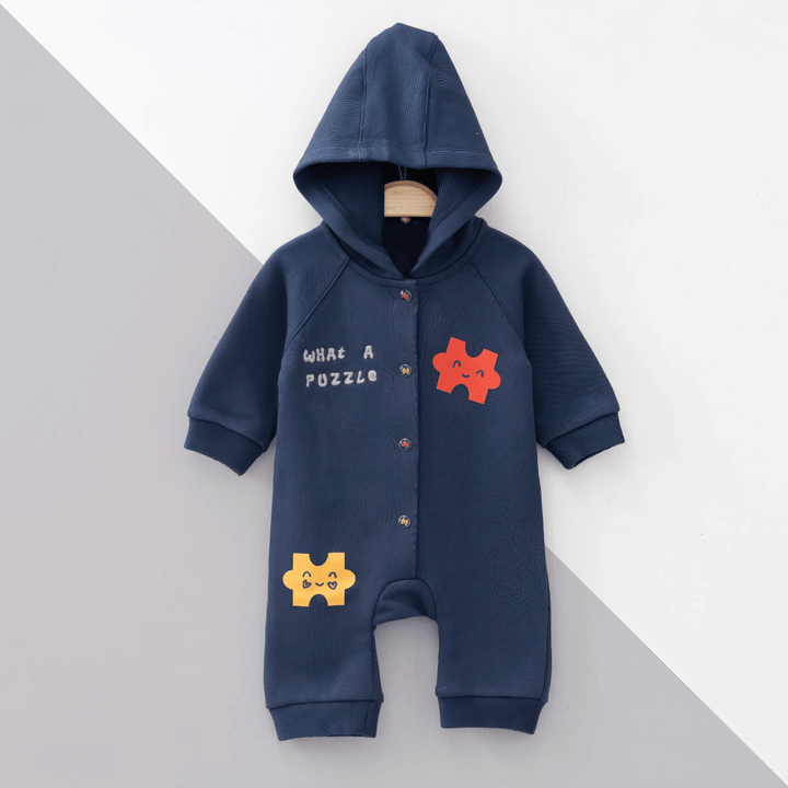 Puzzle Hooded Jumpsuit - DUSA Shop